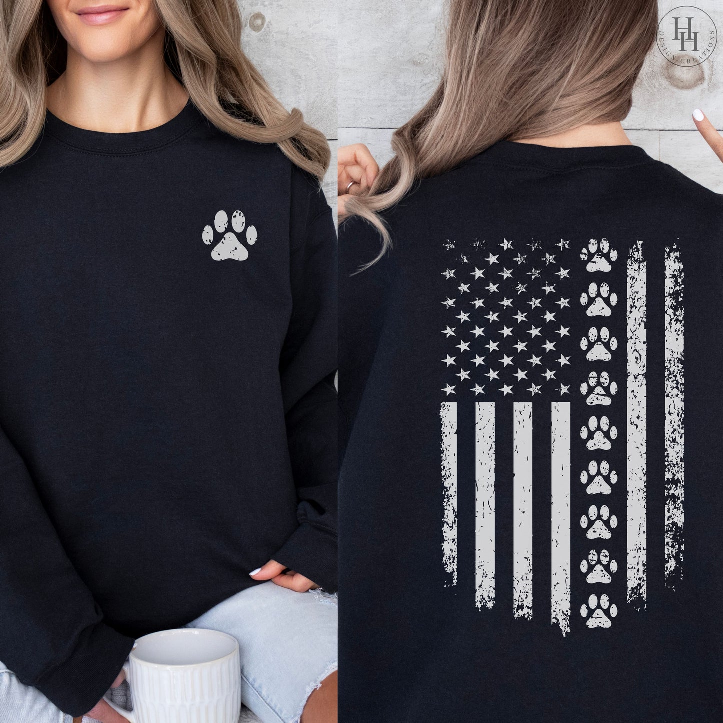 Paw Print Tee, Sweatshirt, Hoodie