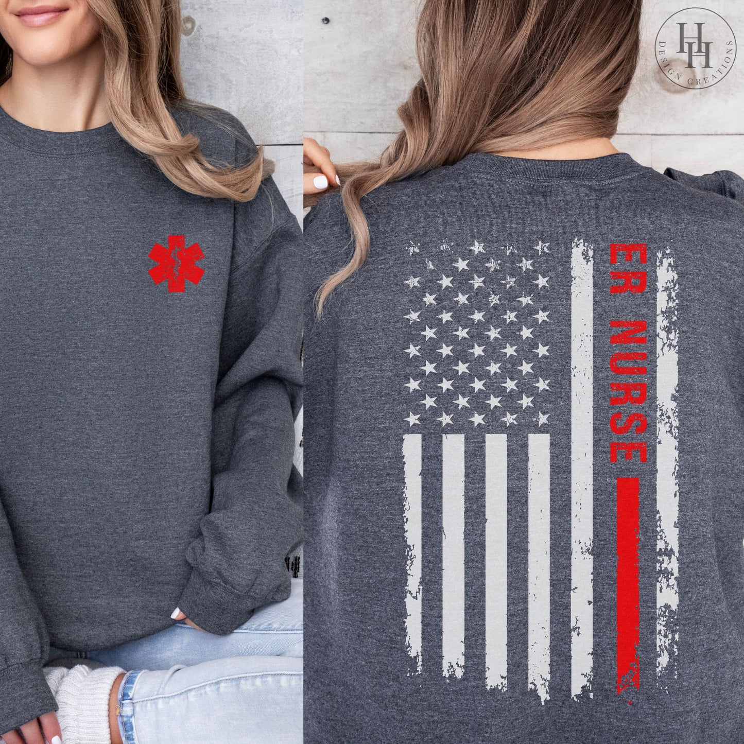 ER Nurse Sweatshirt, Hoodie