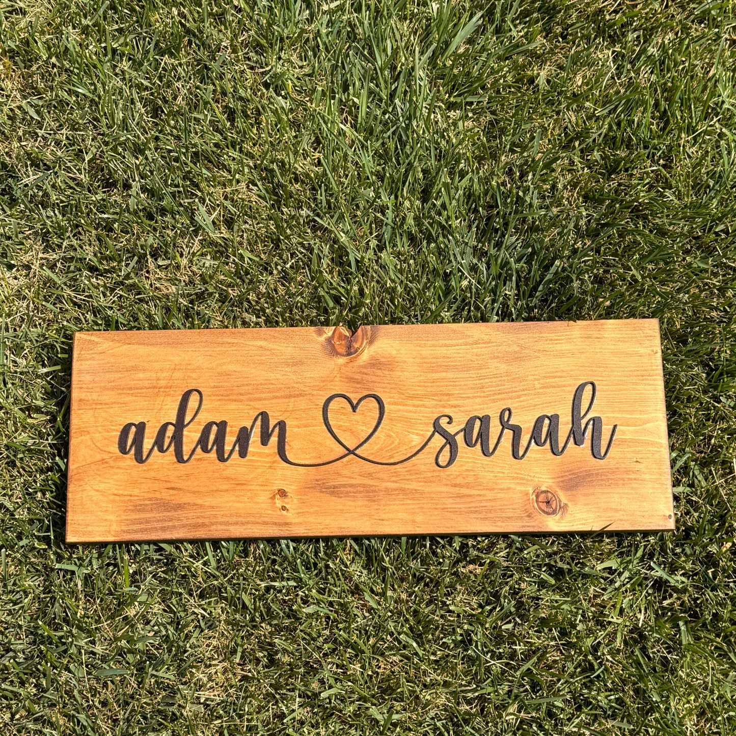 Custom Wedding Wood Sign