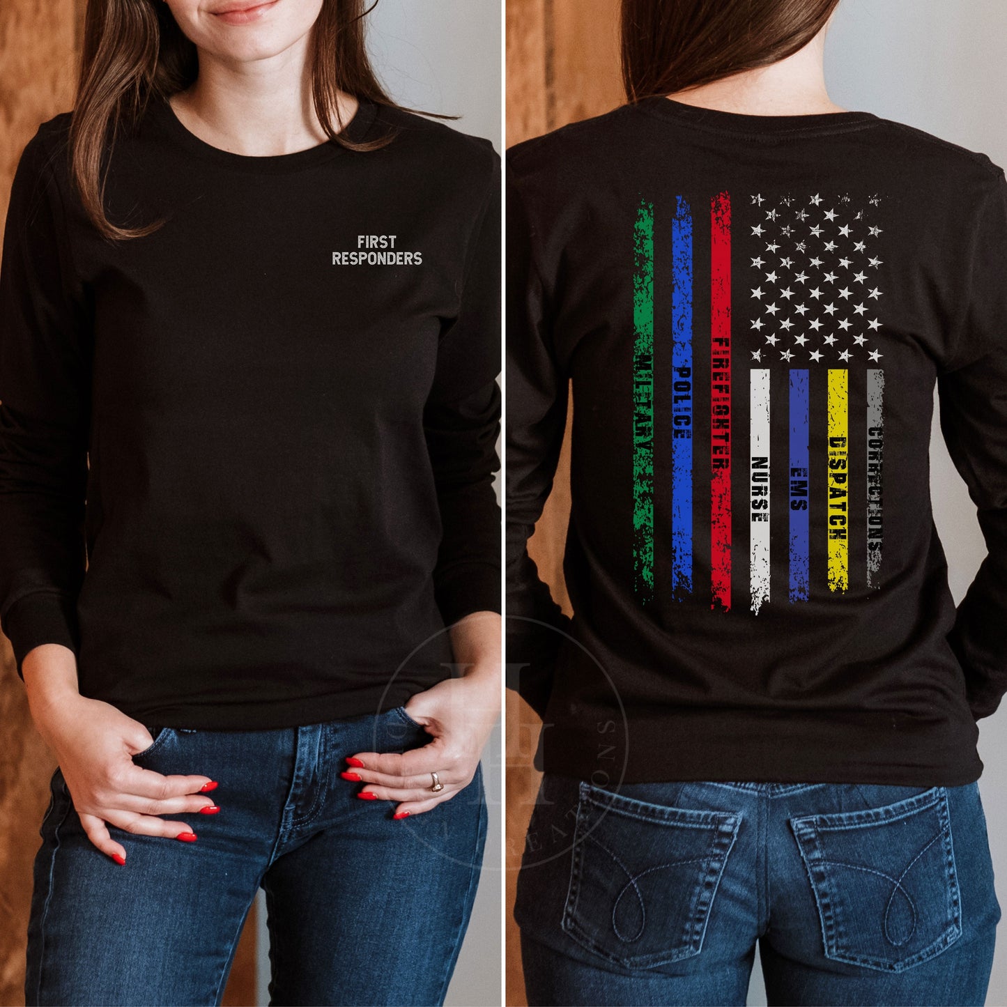 First Responders Long Sleeve Tee