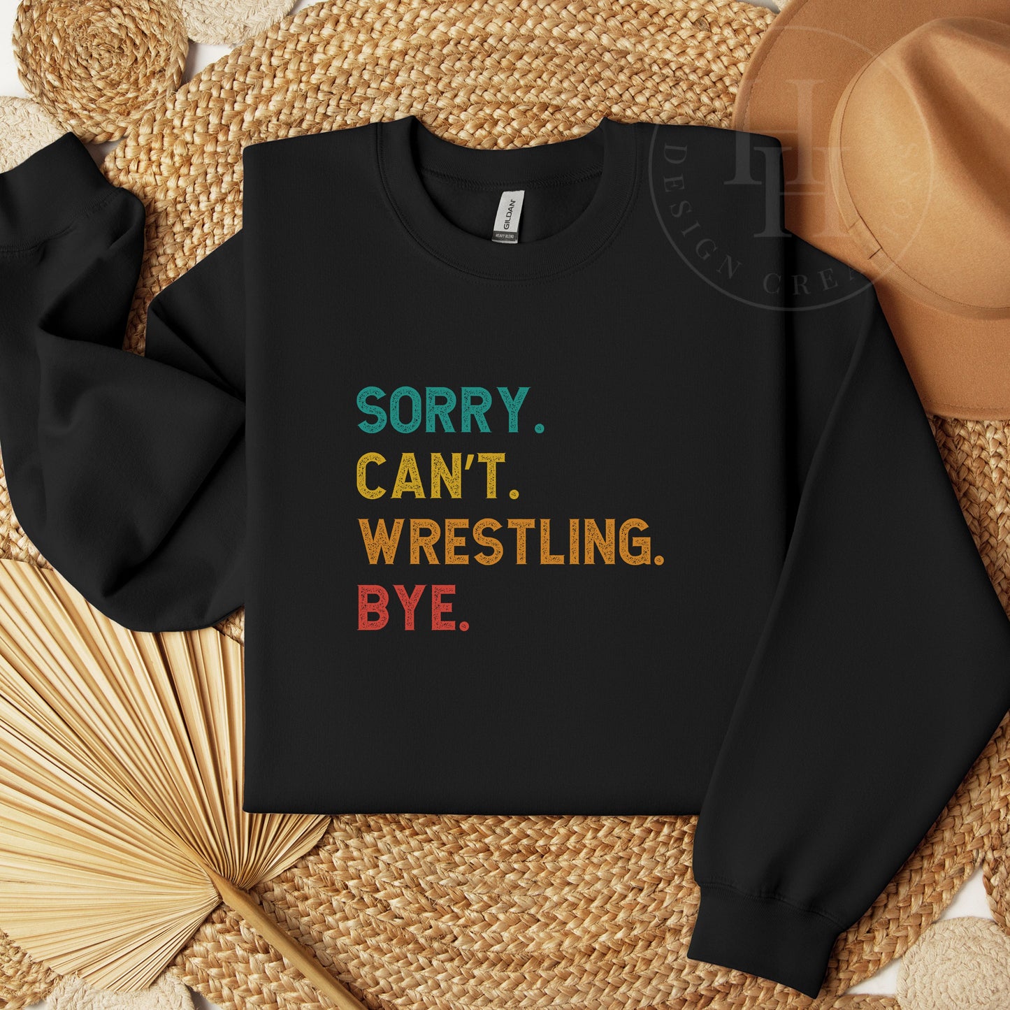 Sorry. Can't. Wrestling
