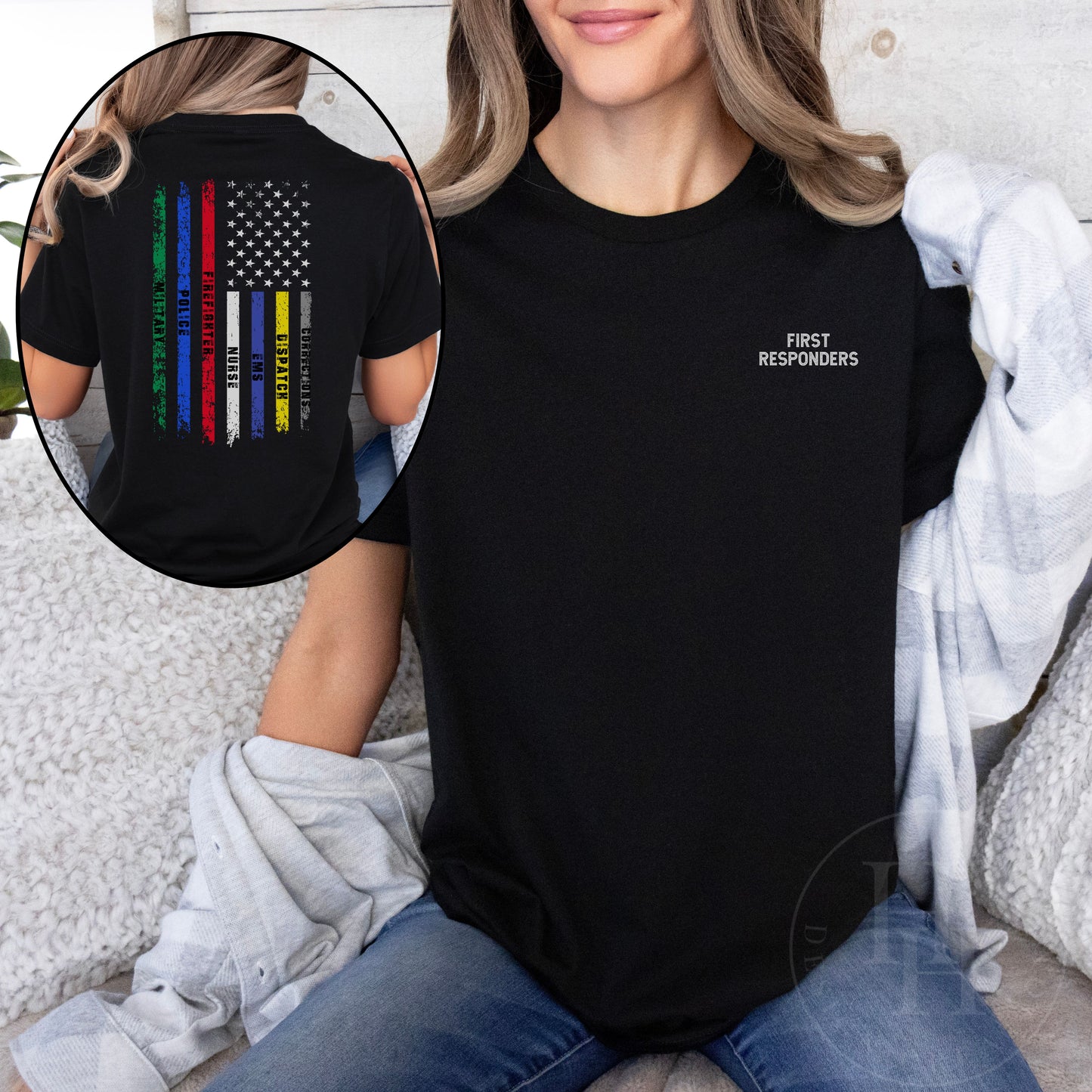 First Responders Bella+Canvas Tee