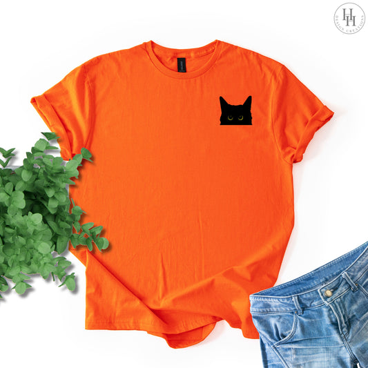 Black Cat Tee, Sweatshirt [HW1032]