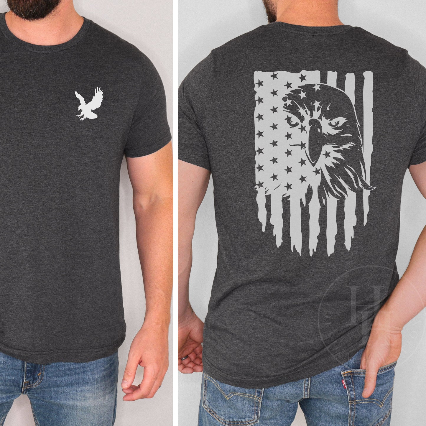 Bald Eagle Flag Tee - [PA1001]