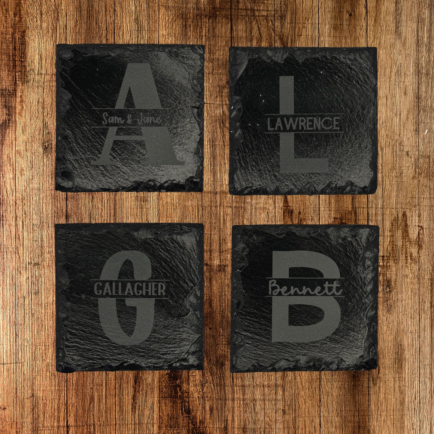 Custom Slate Coasters