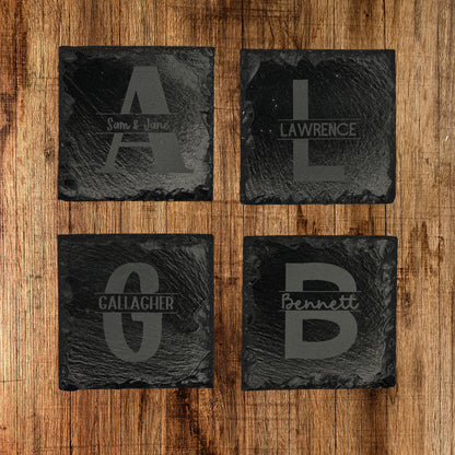 Custom Slate Coasters