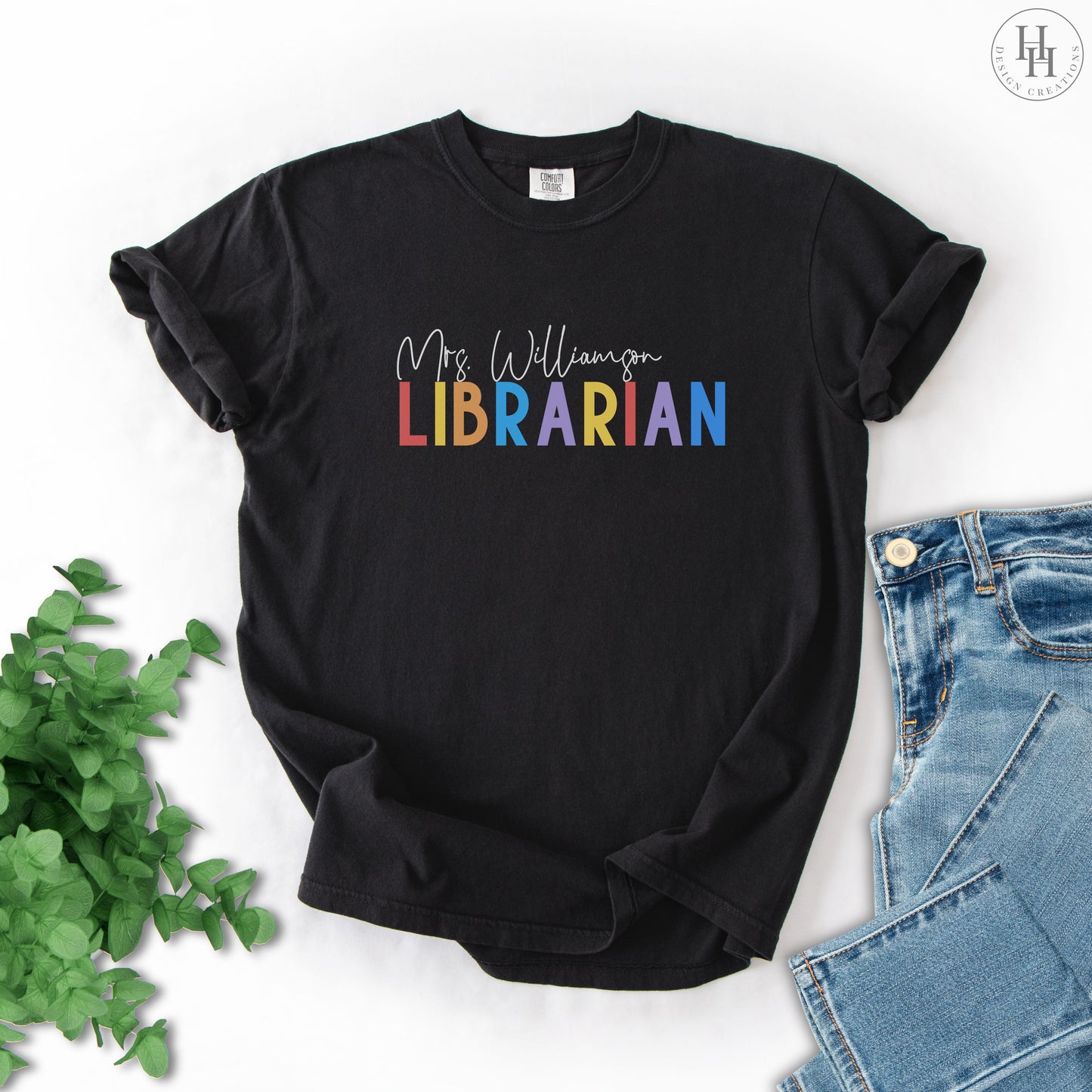 Personalized Librarian Tee [ON1008]