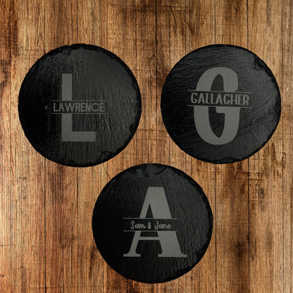 Custom Slate Coasters