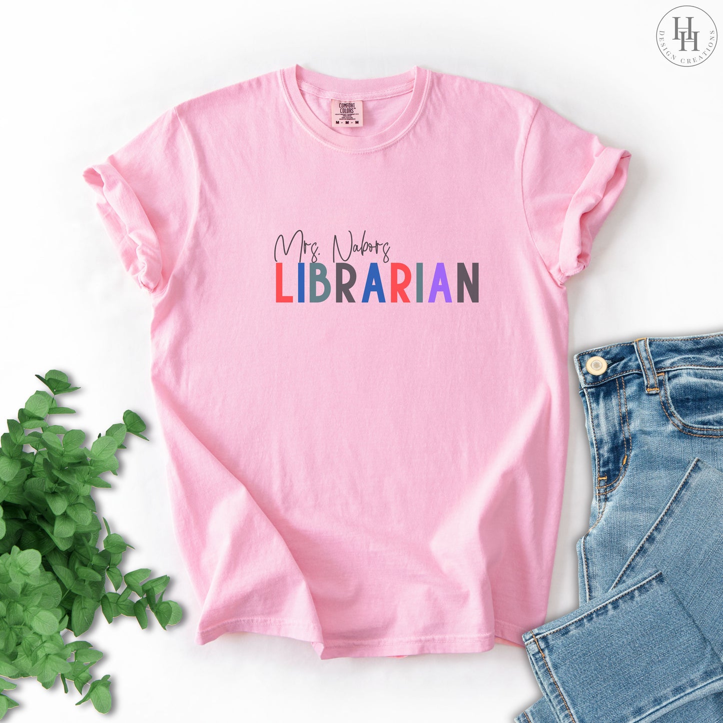 Personalized Librarian Tee [ON1008]