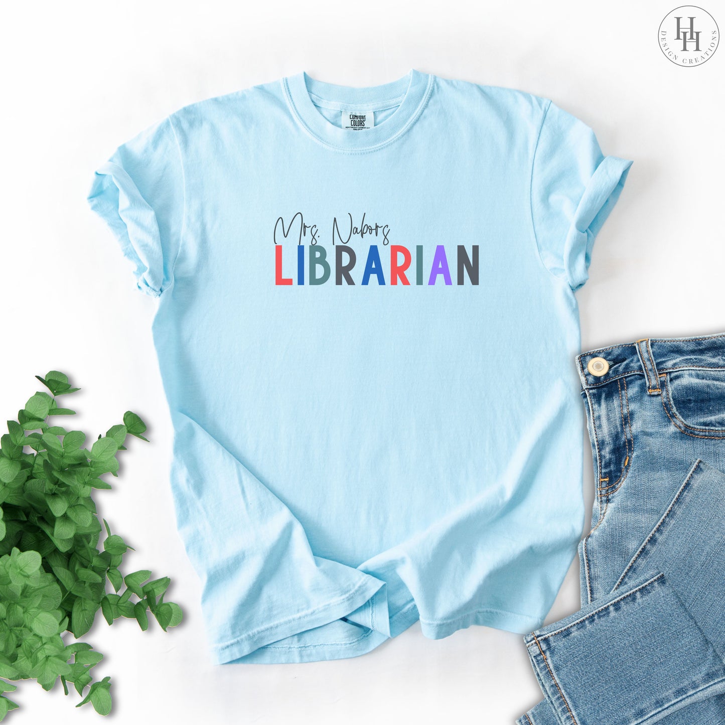 Personalized Librarian Tee [ON1008]