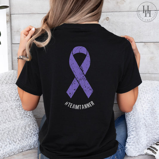 Personalized Pancreatic Cancer Tee, Sweatshirt, Hoodie [AT1086]