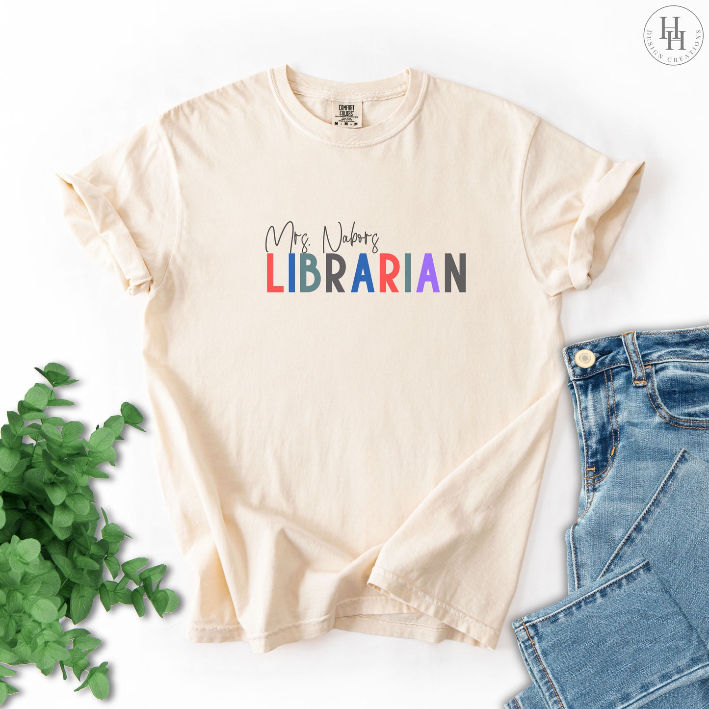 Personalized Librarian Tee [ON1008]