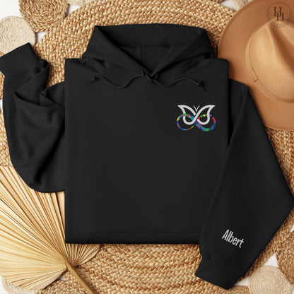 AuDHD Infinity+Butterfly Personalized Sweatshirt, Hoodie - [AS1007]
