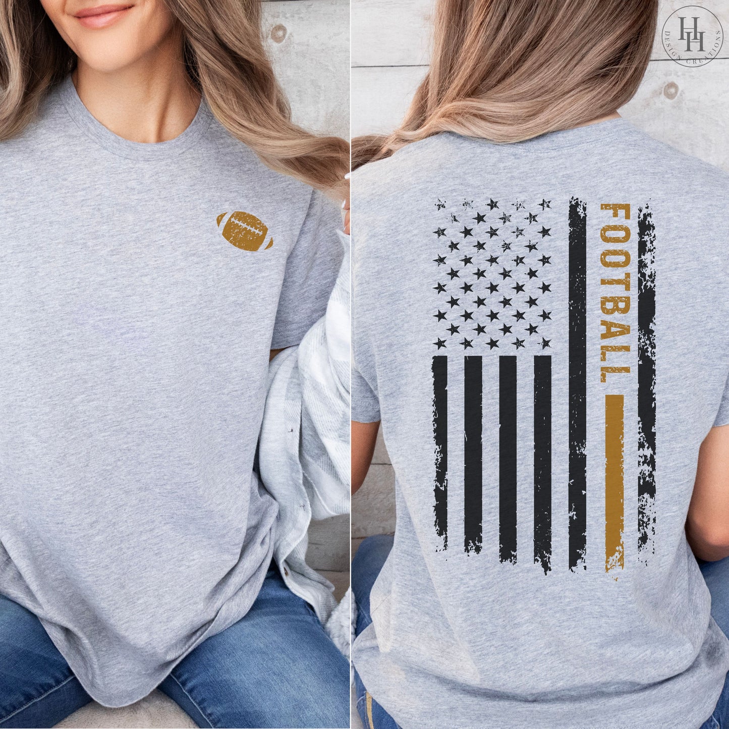 Football Tee, Sweatshirt, Hoodie [HS1041]