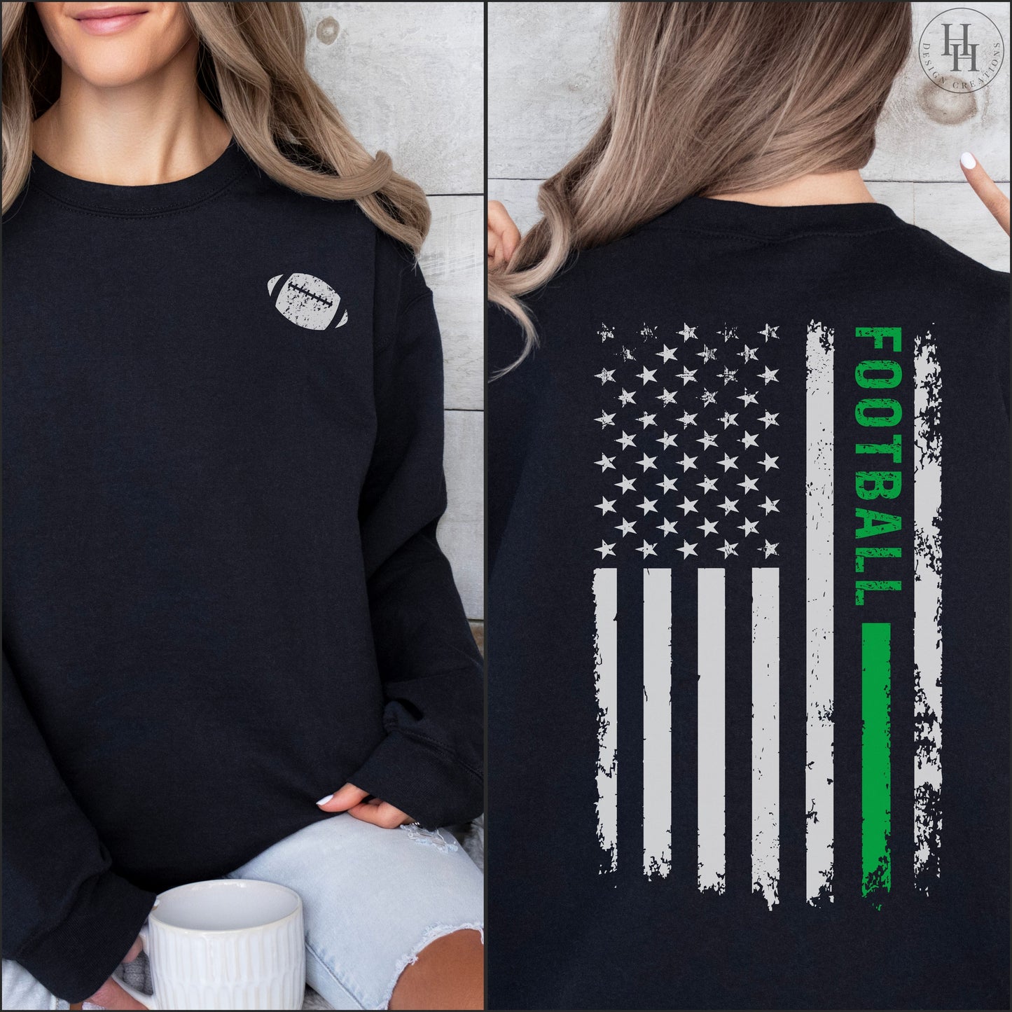 Football Tee, Sweatshirt, Hoodie [HS1041]