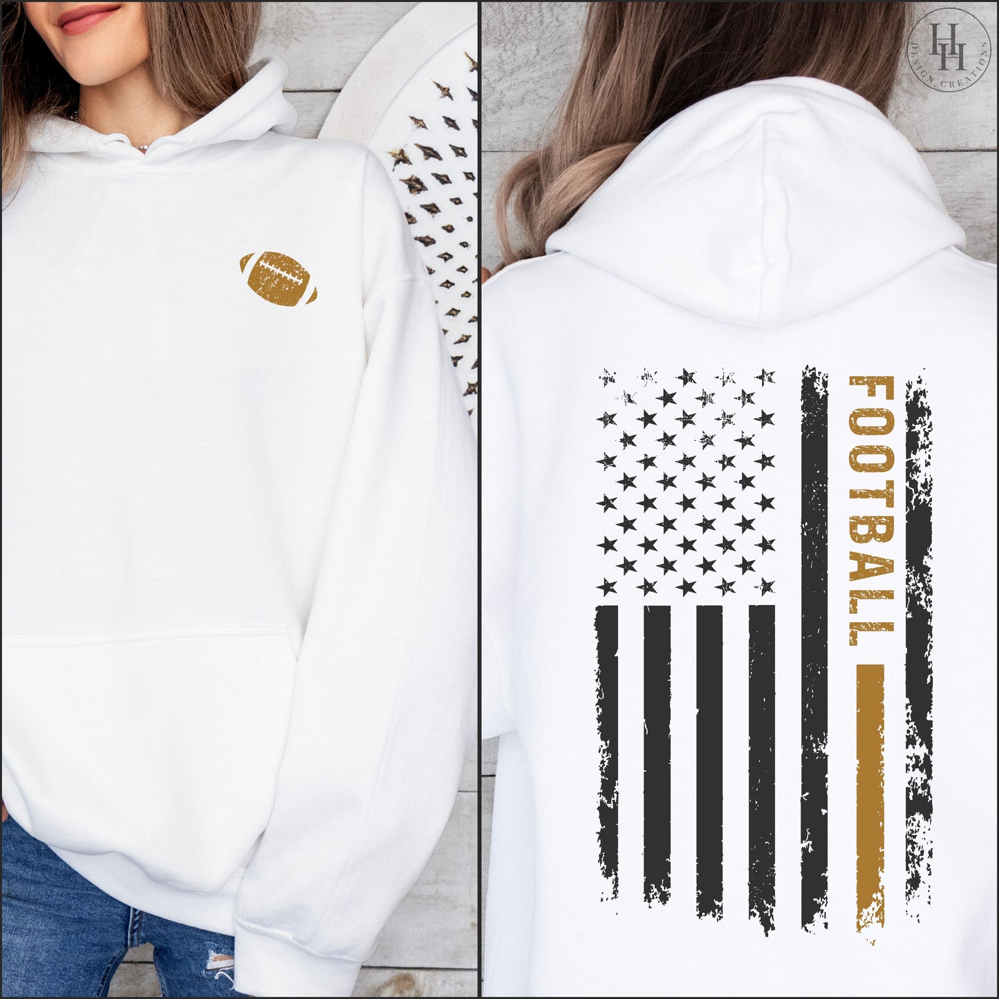 Football Tee, Sweatshirt, Hoodie [HS1041]