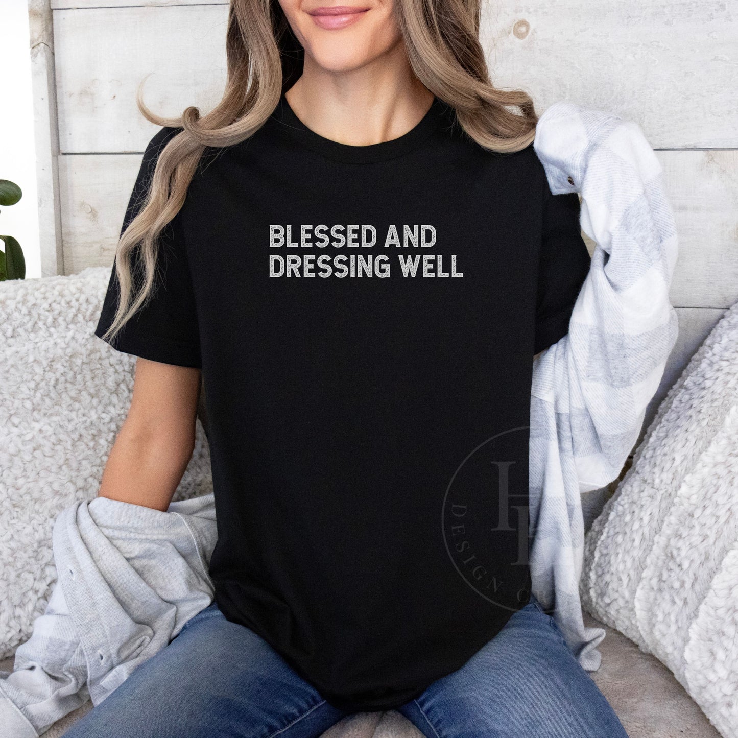 Thanksgiving Tee - Blessed & Dressing Well - [HT1022]