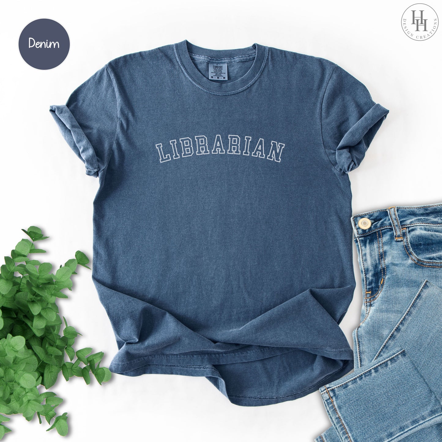 Librarian Comfort Color Tee [EH1006]