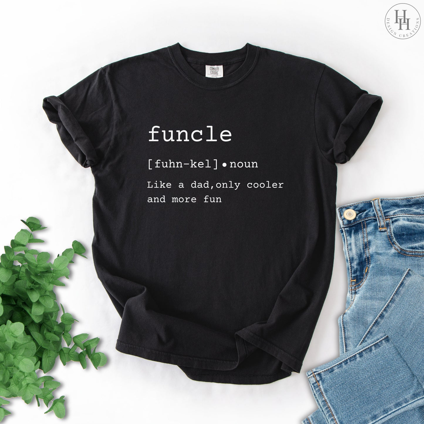 Funcle Tee, Fun Uncle Comfort Colors Tee [FF1002]