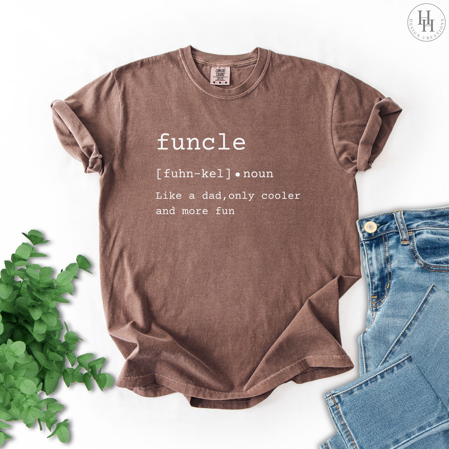 Funcle Tee, Fun Uncle Comfort Colors Tee [FF1002]
