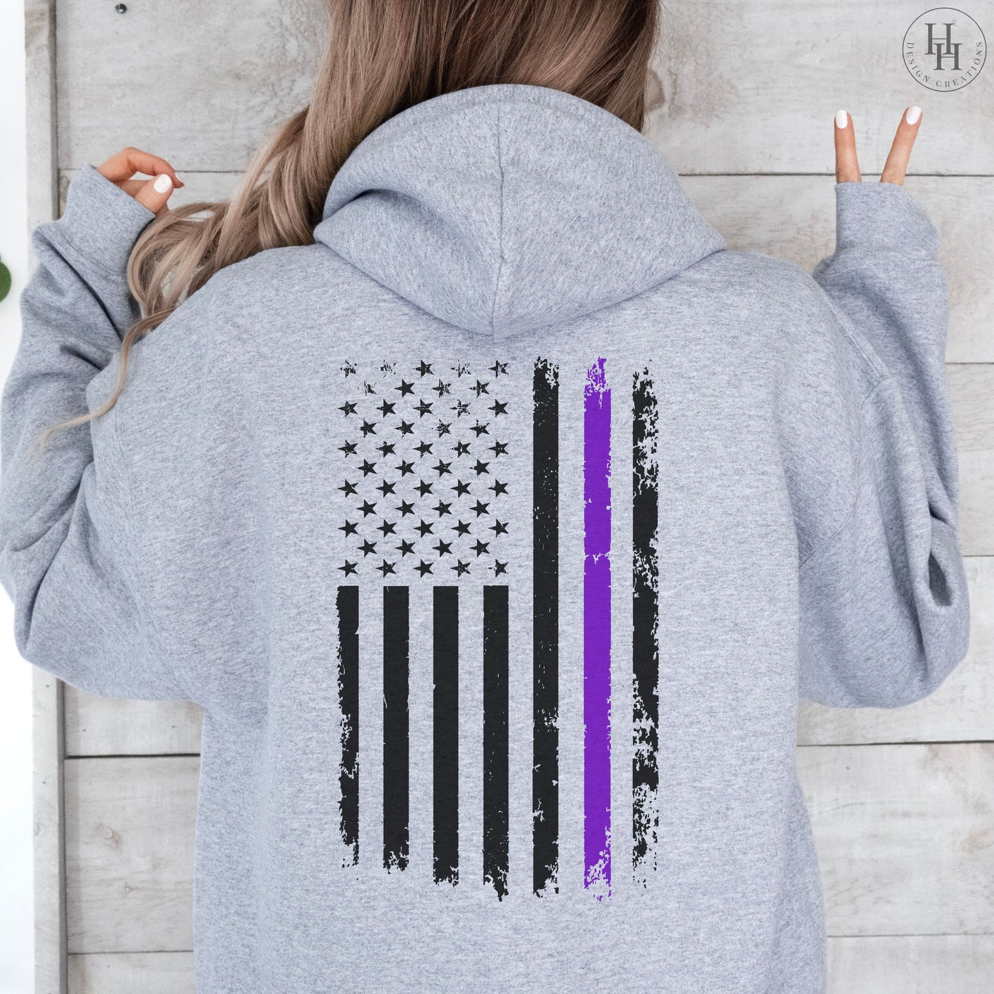 Purple Security Flag Tee, Sweatshirt, Hoodie [FN1012]