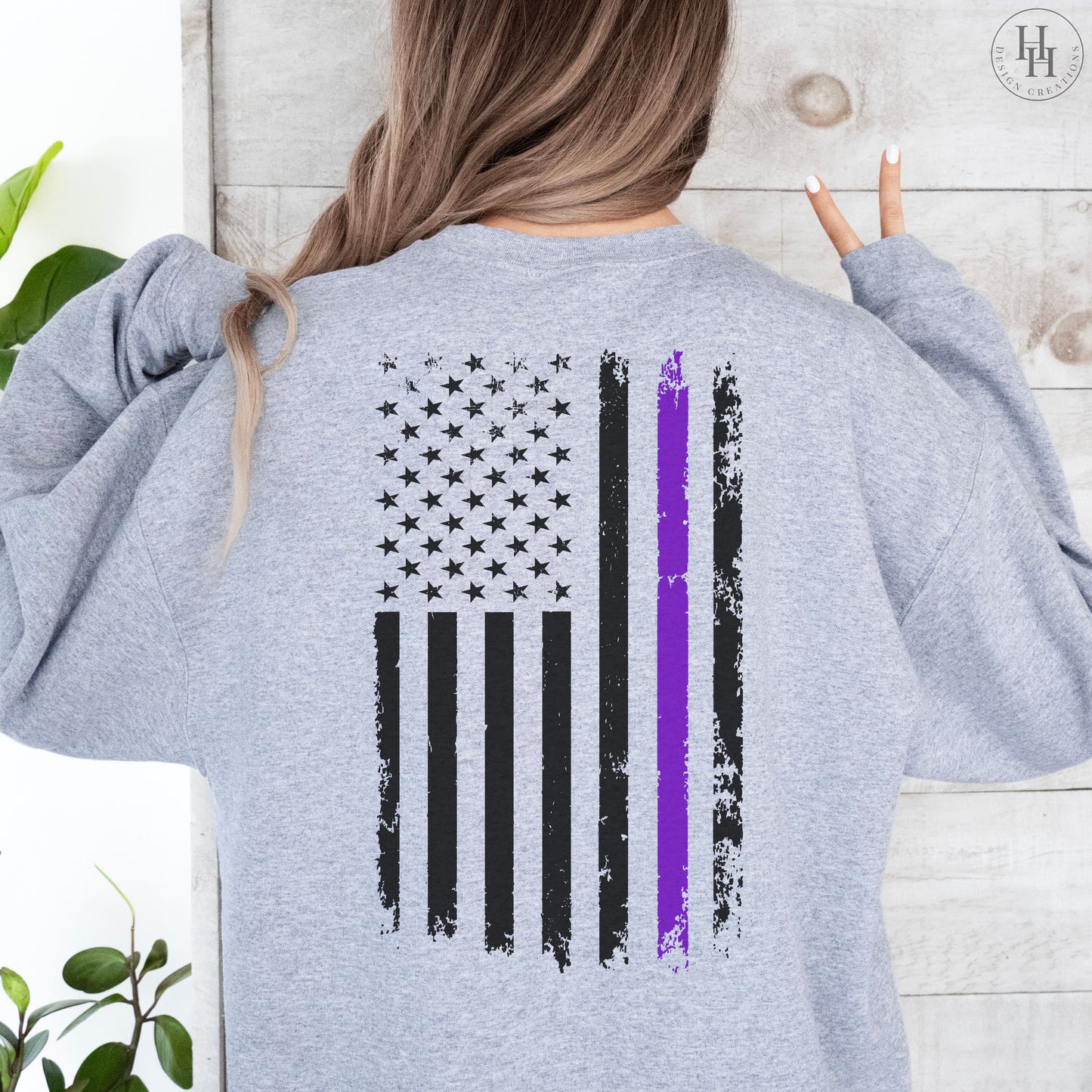 Purple Security Flag Tee, Sweatshirt, Hoodie [FN1012]