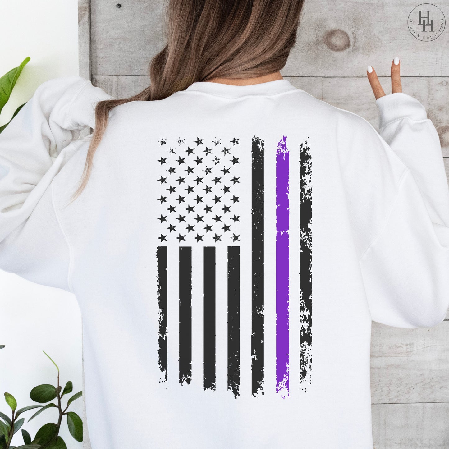 Purple Security Flag Tee, Sweatshirt, Hoodie [FN1012]