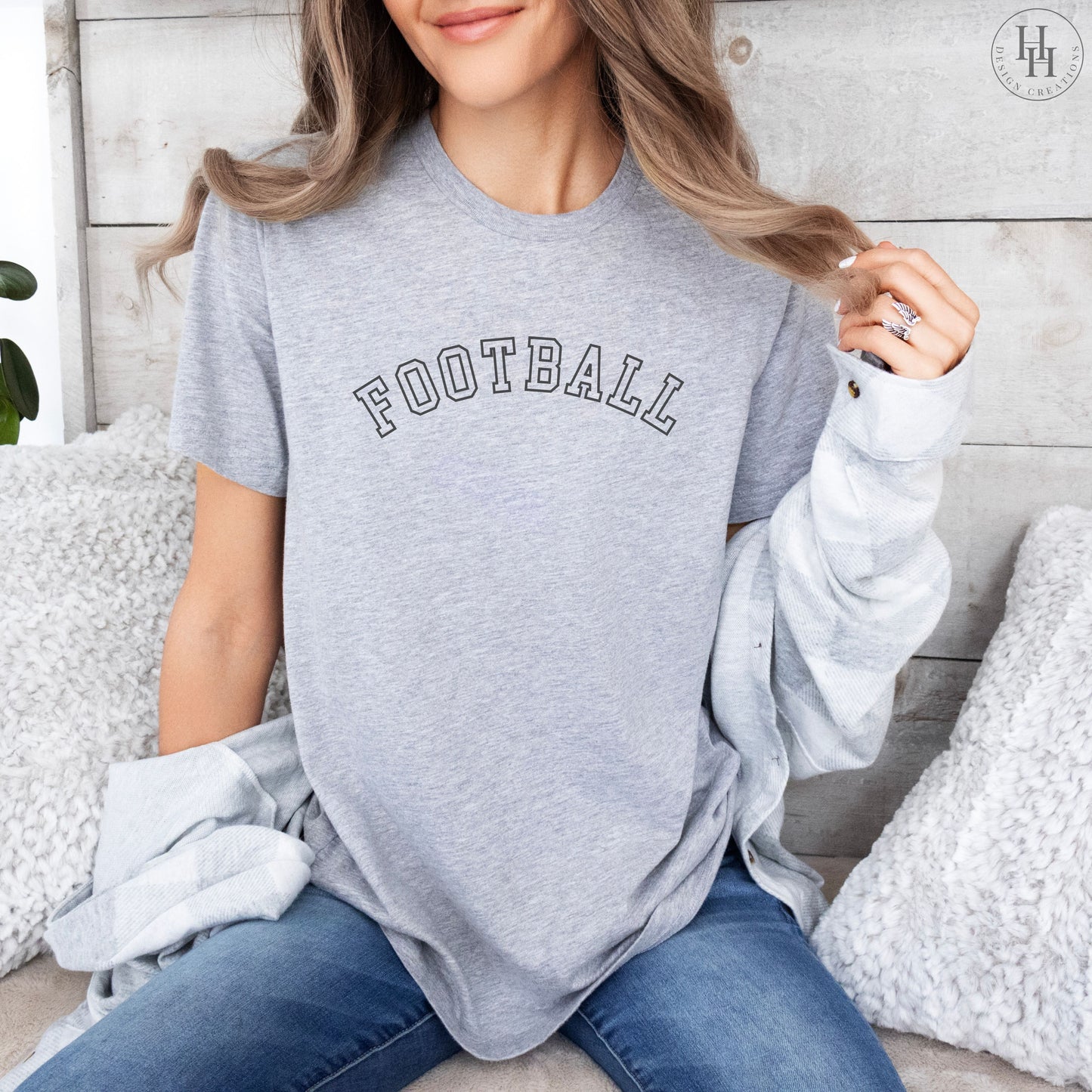 Football Tee, Sweatshirt, Hoodie [HS1013]