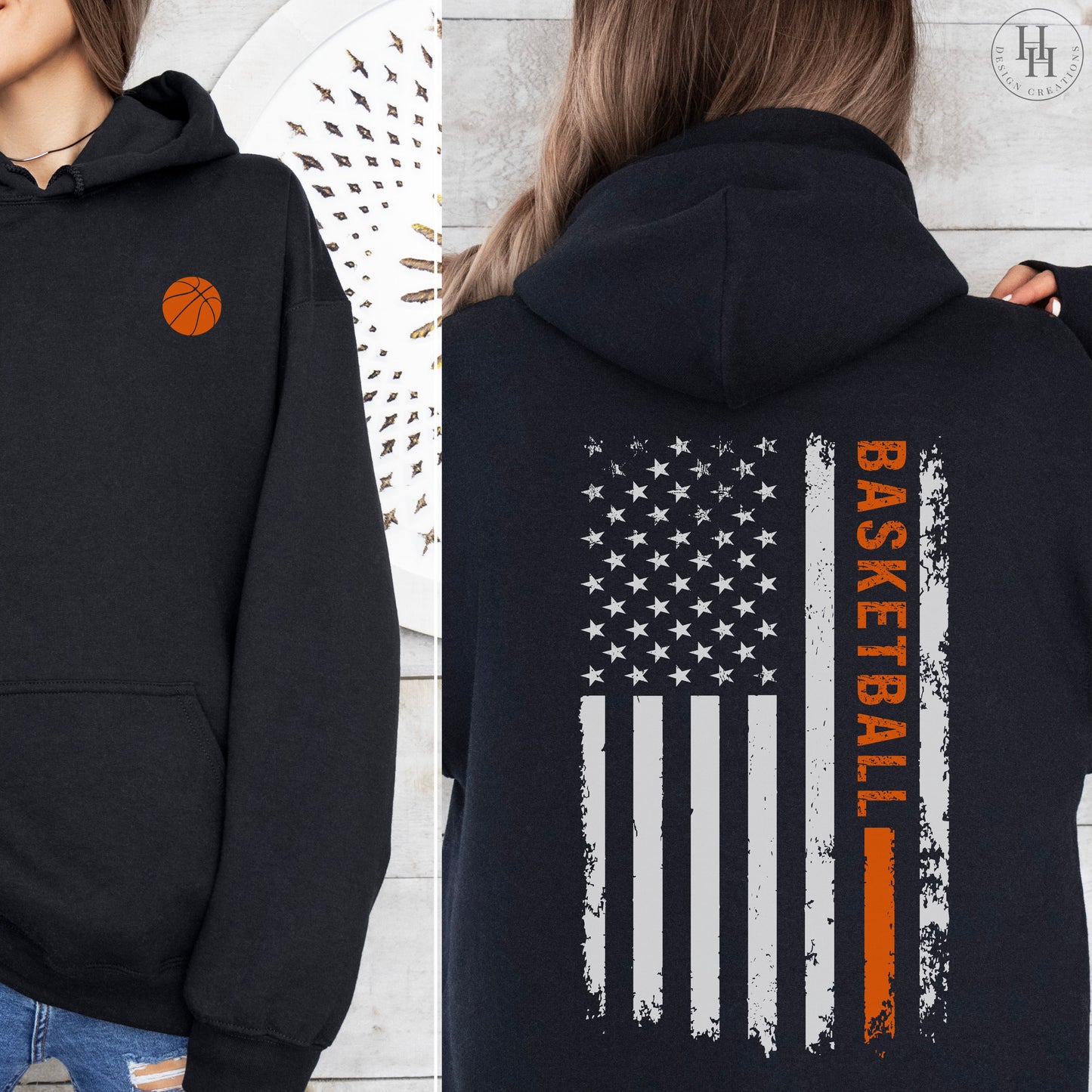 Basketball Flag Tee, Sweatshirt, Hoodie [HS1040]