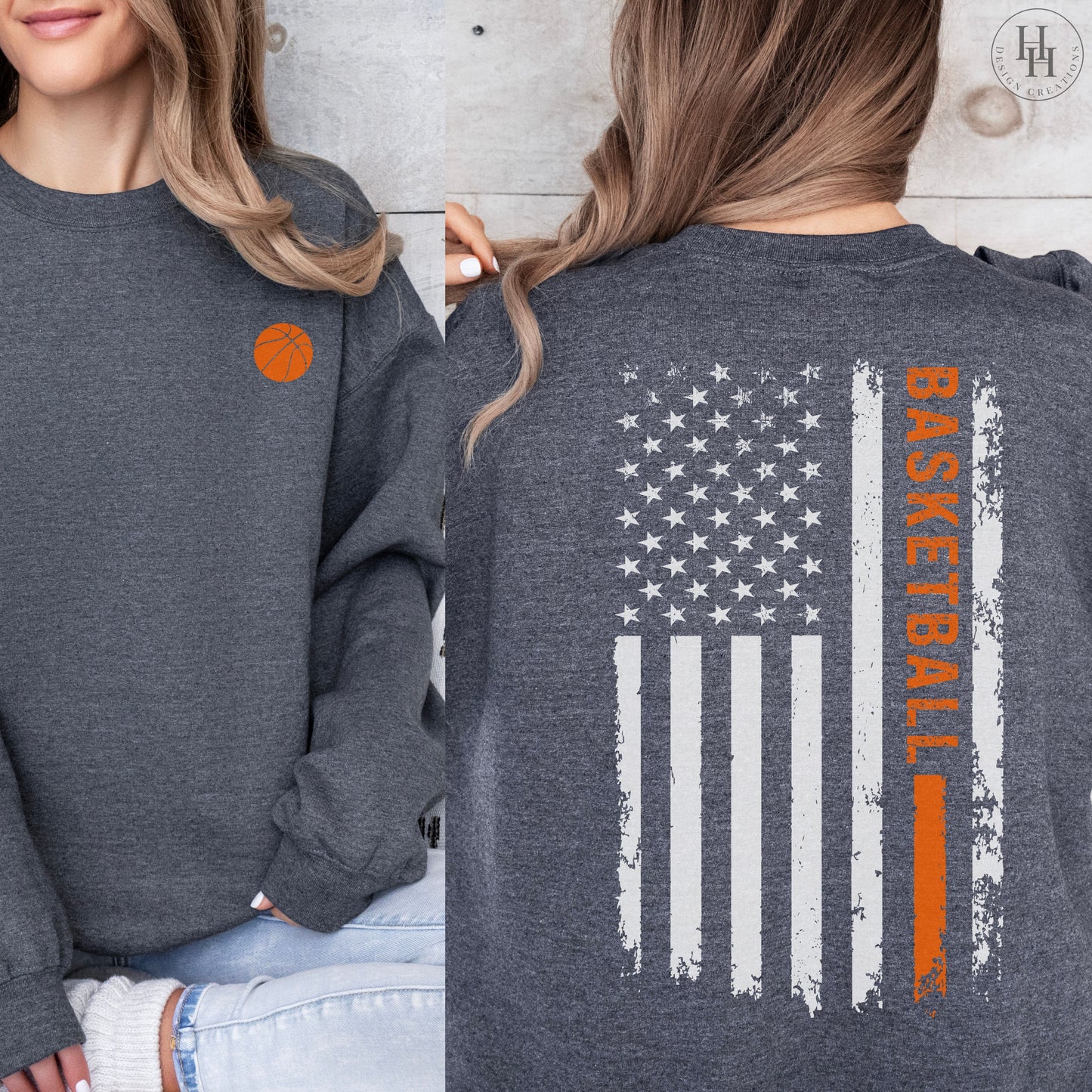 Basketball Flag Tee, Sweatshirt, Hoodie [HS1040]
