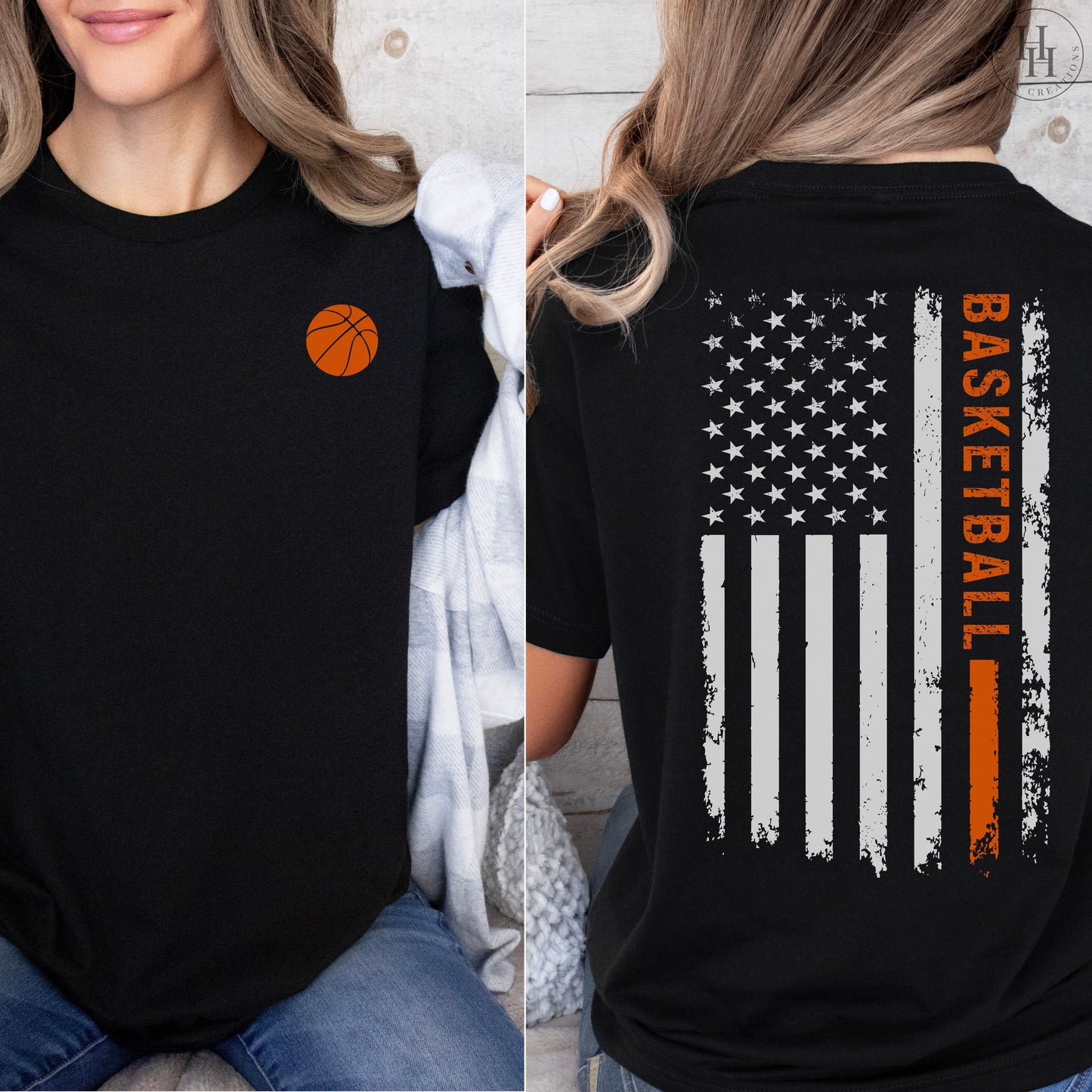 Basketball Flag Tee, Sweatshirt, Hoodie [HS1040]