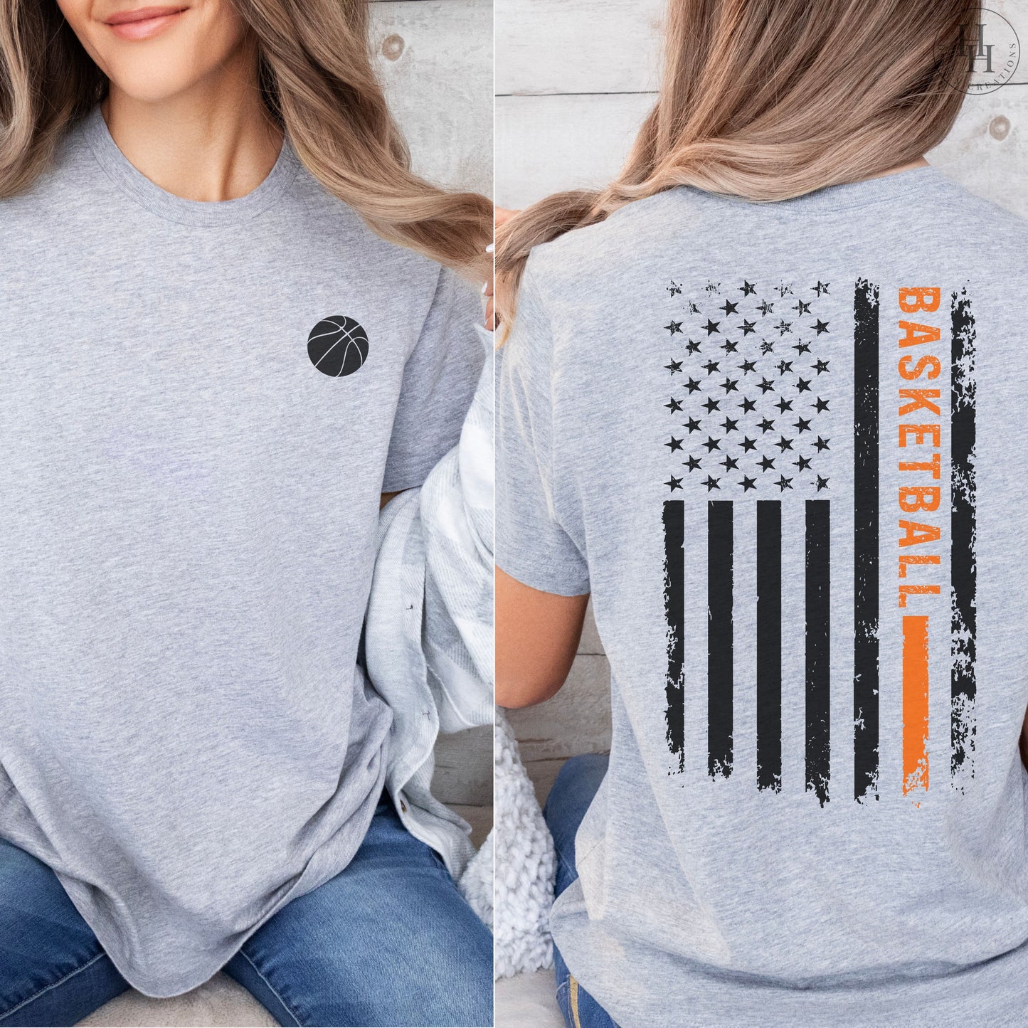 Basketball Flag Tee, Sweatshirt, Hoodie [HS1040]