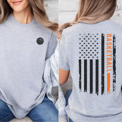 Basketball Flag Tee, Sweatshirt, Hoodie [HS1040]