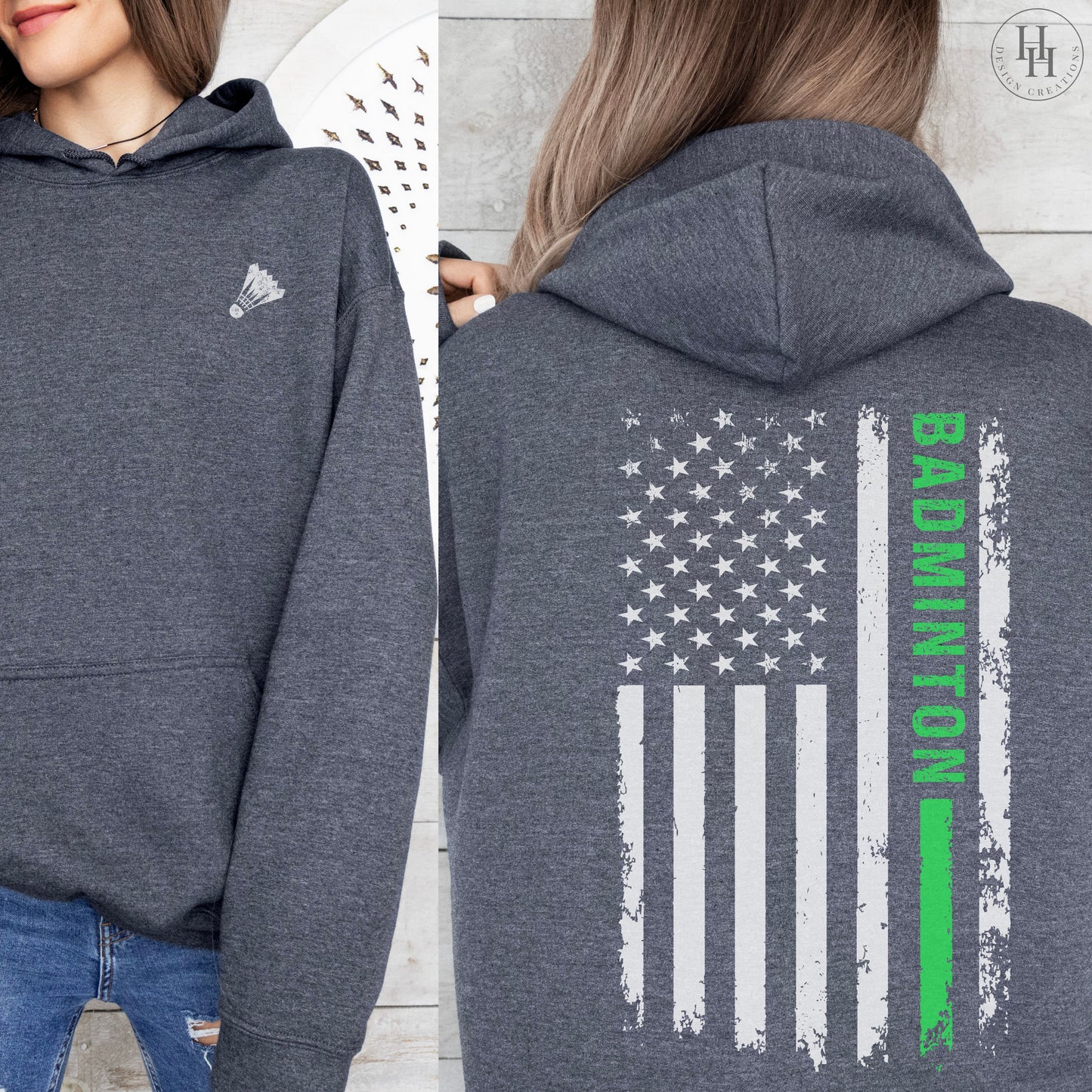 Badminton Tee, Sweatshirt, Hoodie [HS1044]