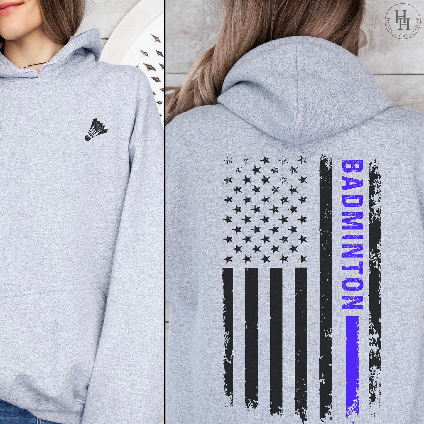 Badminton Tee, Sweatshirt, Hoodie [HS1044]