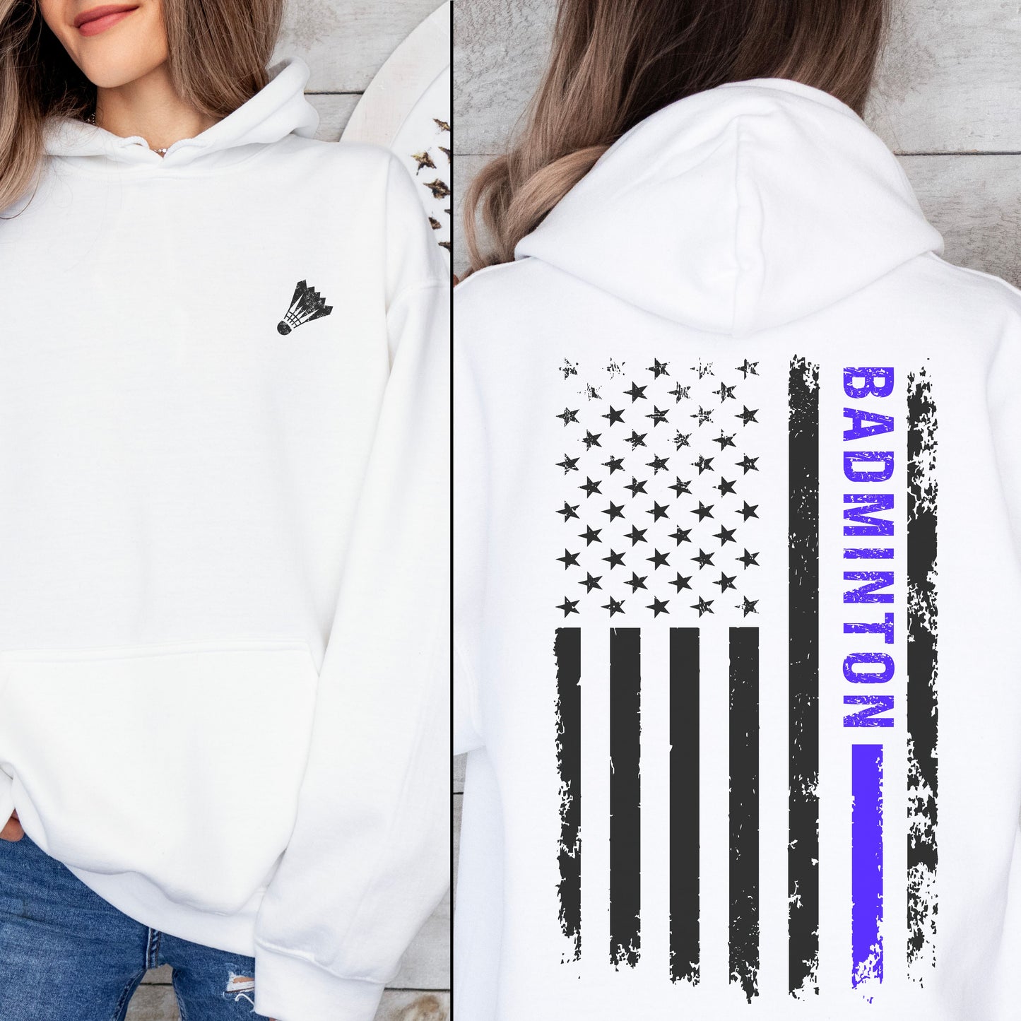 Badminton Tee, Sweatshirt, Hoodie [HS1044]