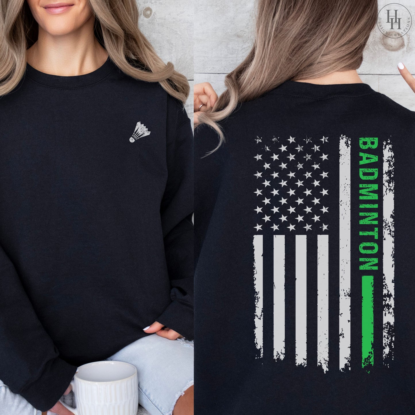 Badminton Tee, Sweatshirt, Hoodie [HS1044]
