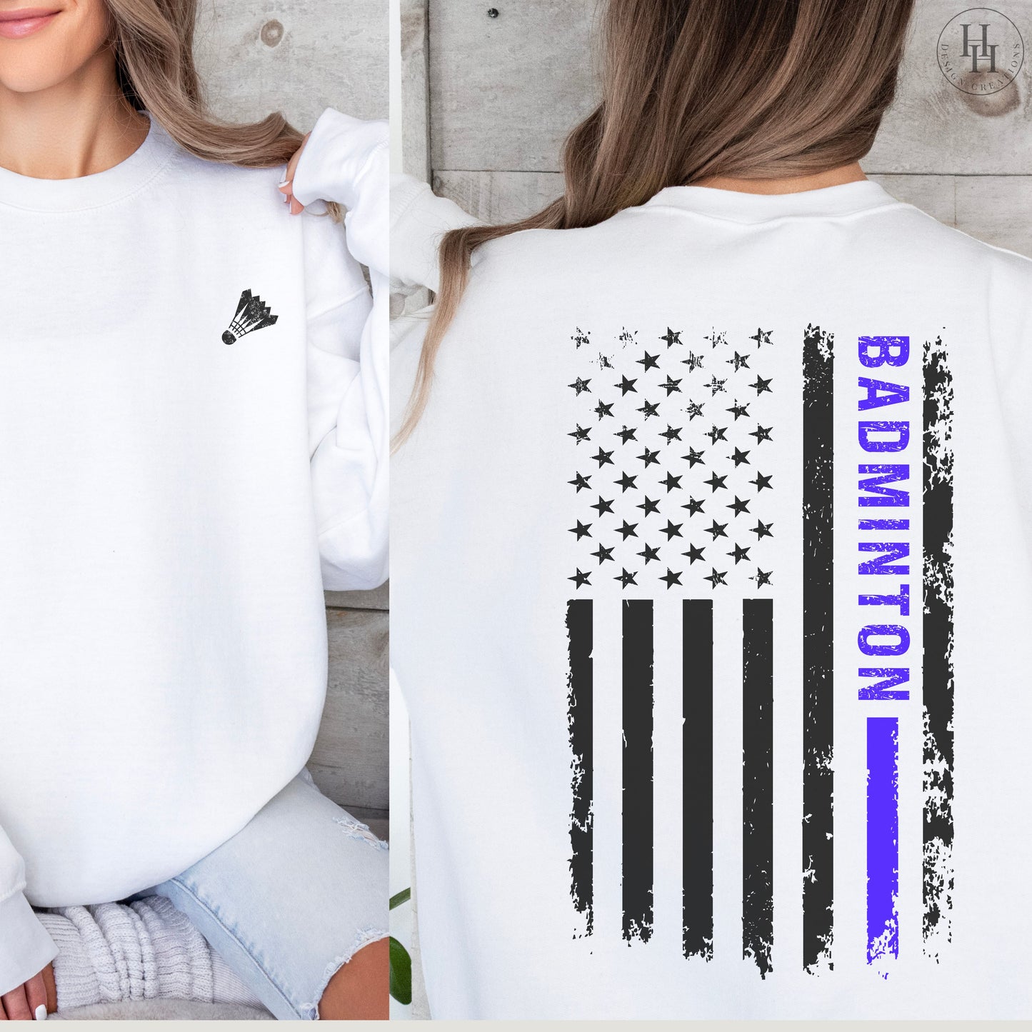 Badminton Tee, Sweatshirt, Hoodie [HS1044]
