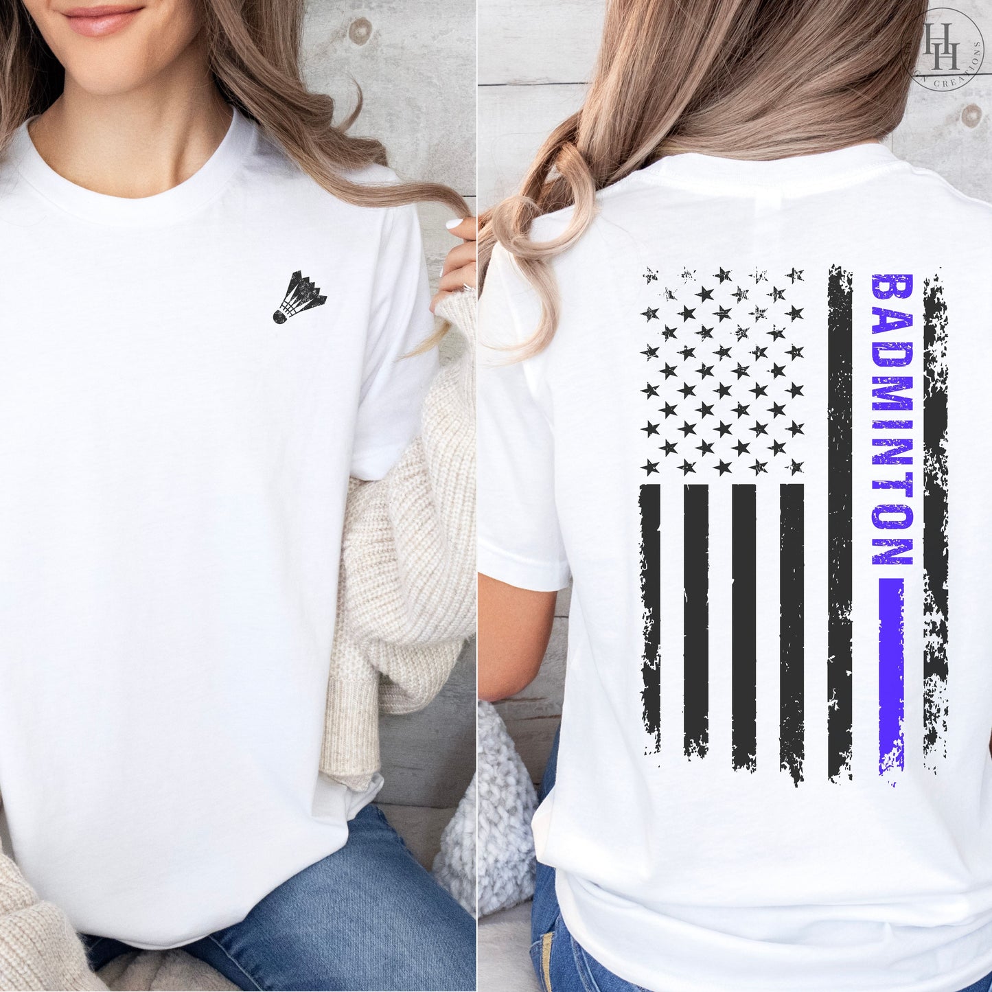 Badminton Tee, Sweatshirt, Hoodie [HS1044]