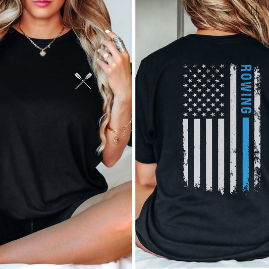 Rowing Flag Tee, Sweatshirt, Hoodie [HS1046]