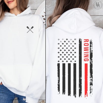 Rowing Flag Tee, Sweatshirt, Hoodie [HS1046]