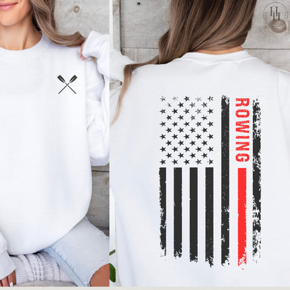 Rowing Flag Tee, Sweatshirt, Hoodie [HS1046]
