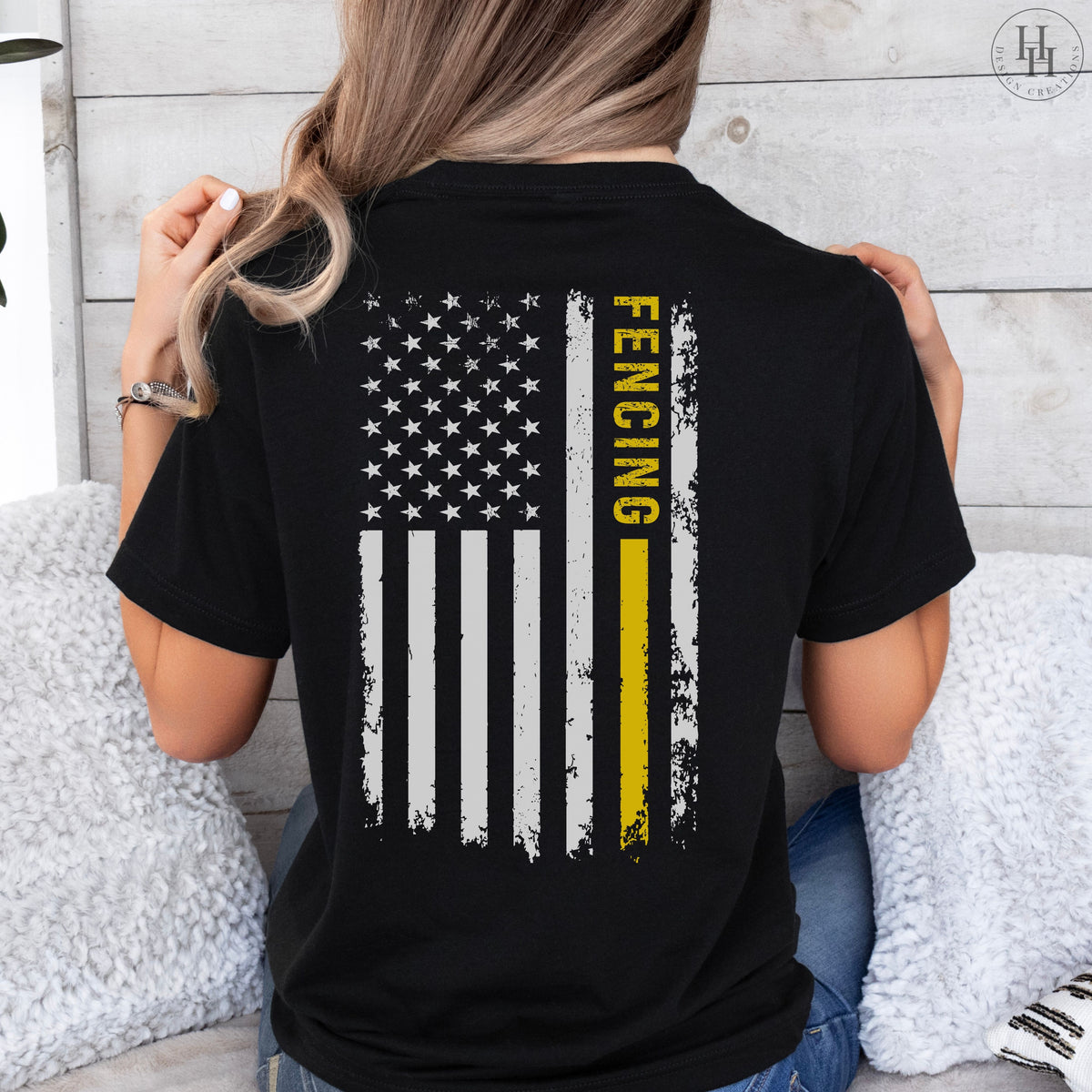 Fencing Flag Tee, Sweatshirt, Hoodie [HS1075]