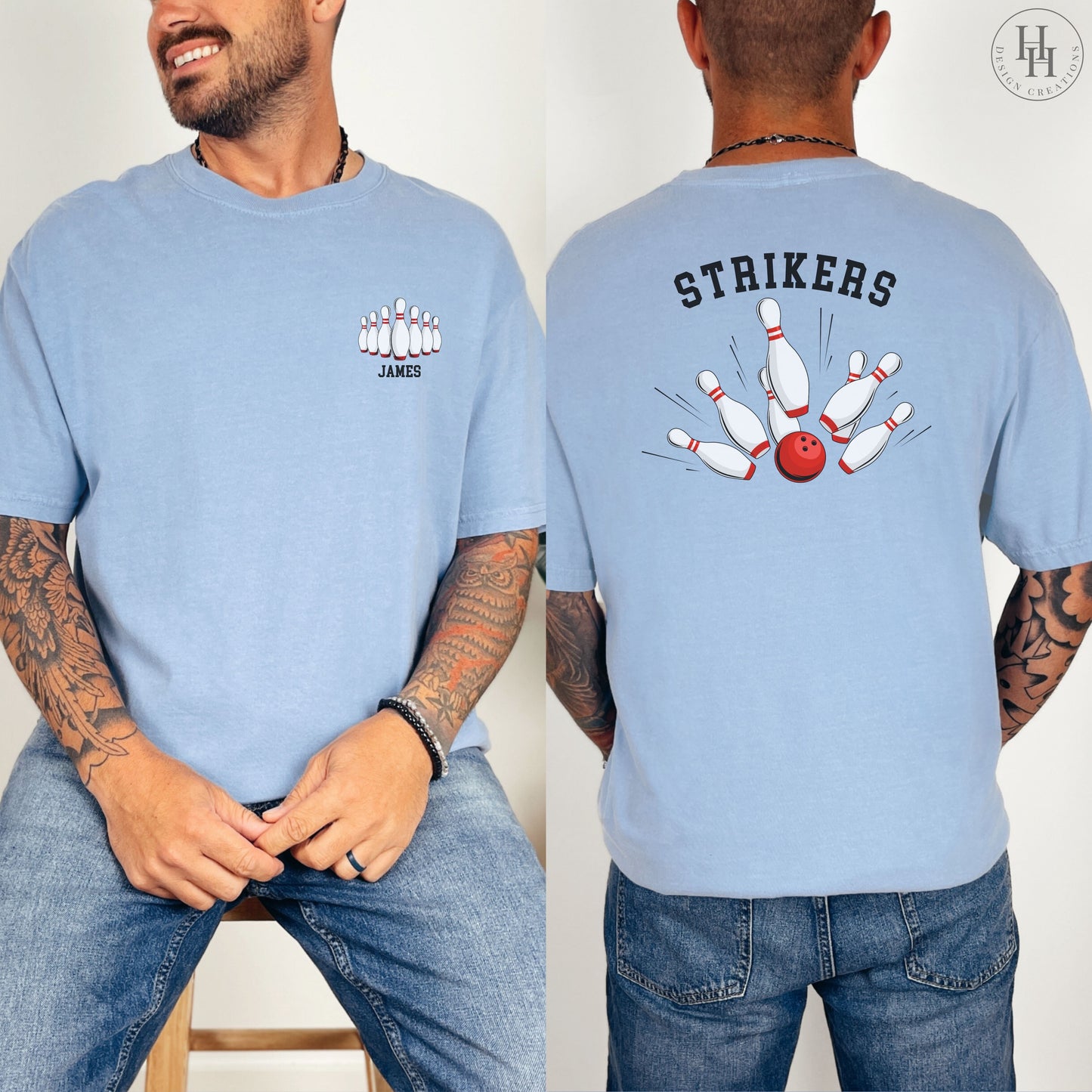 Personalized Bowling Tee [HS1089.P]