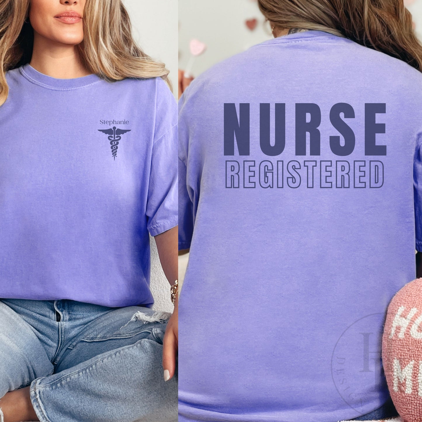 Registered Nurse Personalized Tee