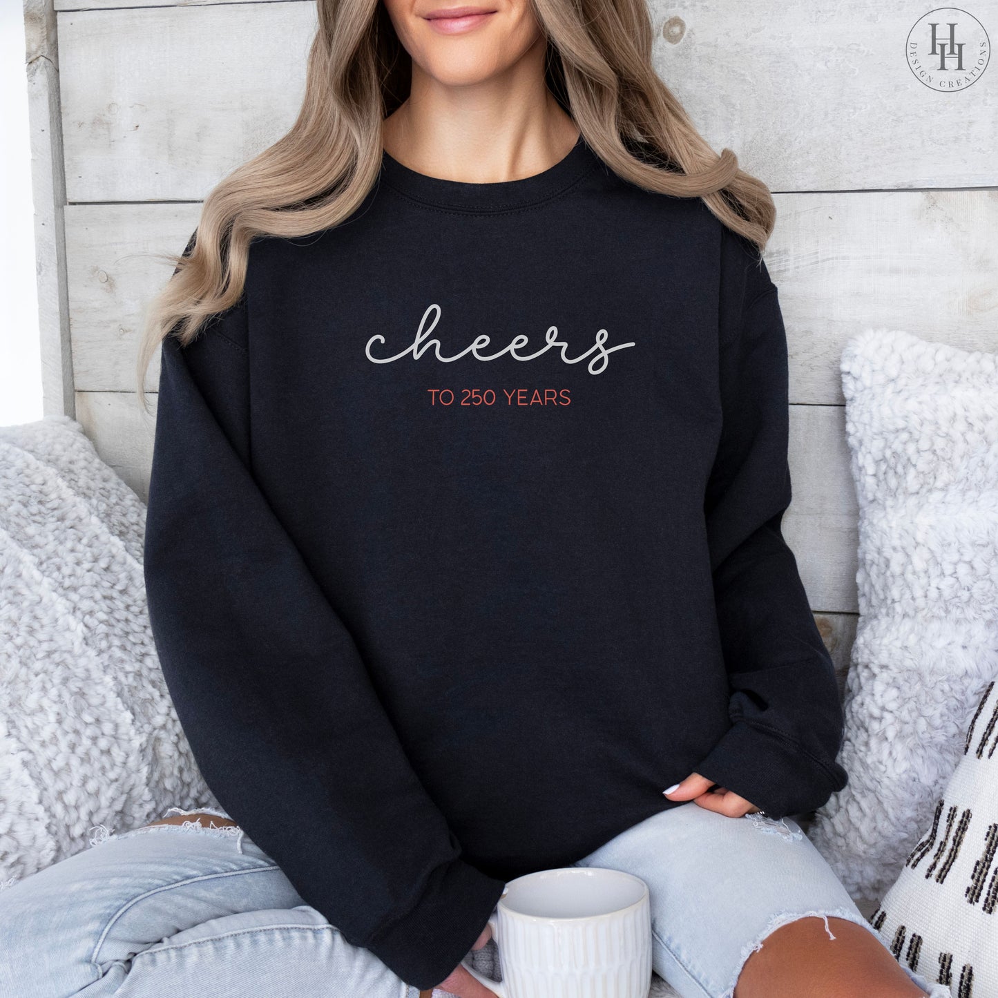Cheers to 250 Years - America's Birthday - Tee, Sweatshirt, Hoodie [PA1013]