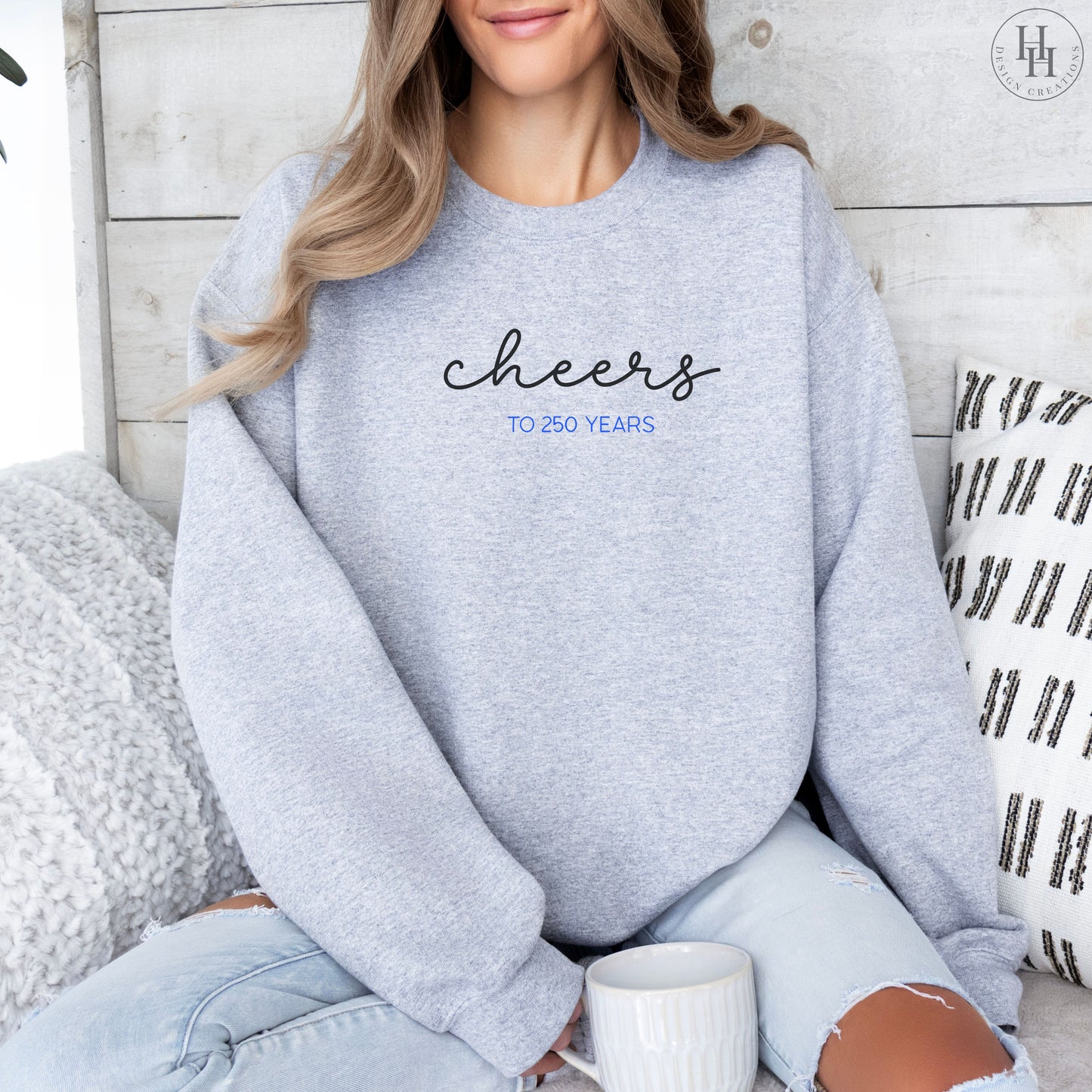 Cheers to 250 Years - America's Birthday - Tee, Sweatshirt, Hoodie [PA1013]