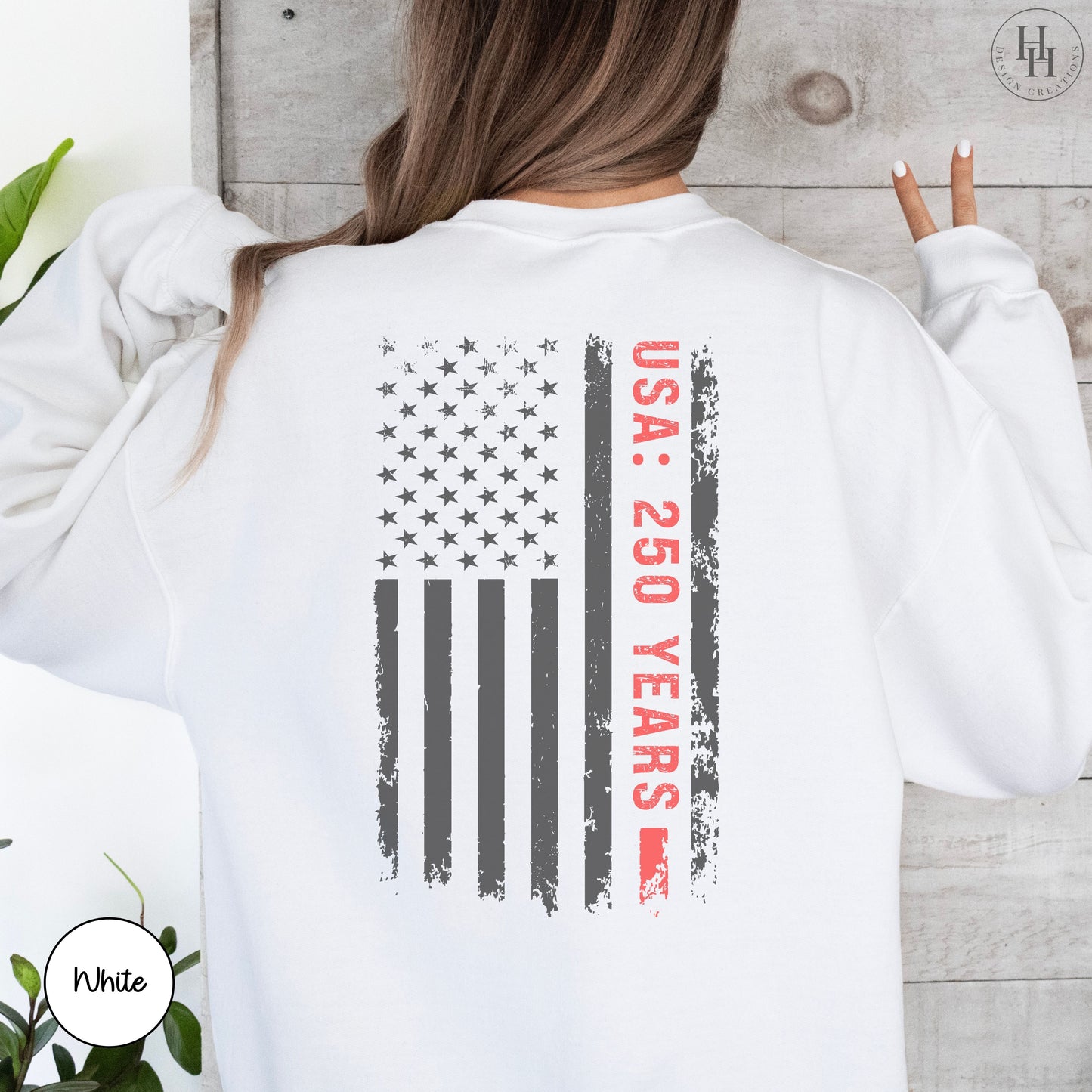 America 250 Birthday - 250 Years Flag, Sweatshirt, Hoodie [PA1017]