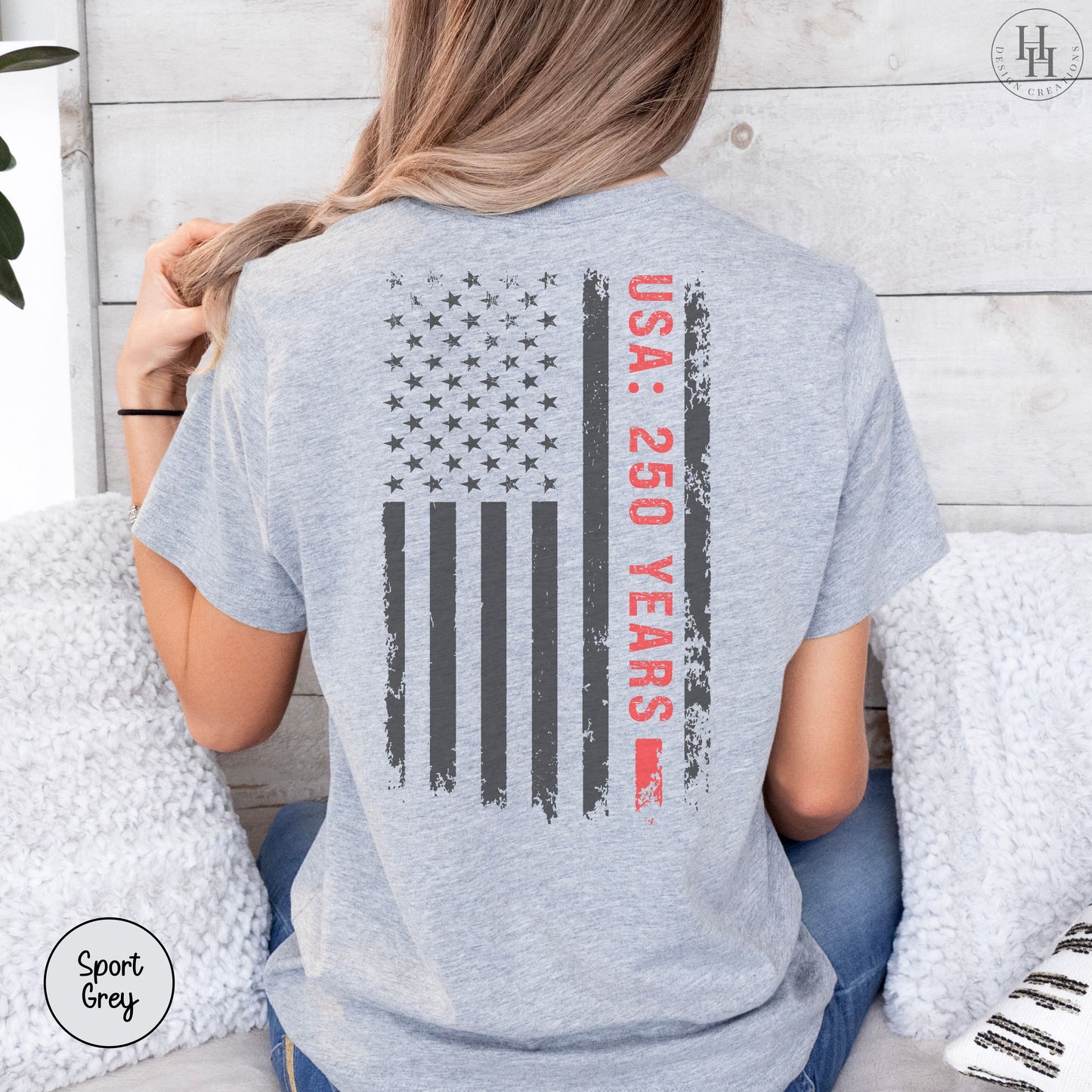 America 250 Birthday - 250 Years Flag, Sweatshirt, Hoodie [PA1017]