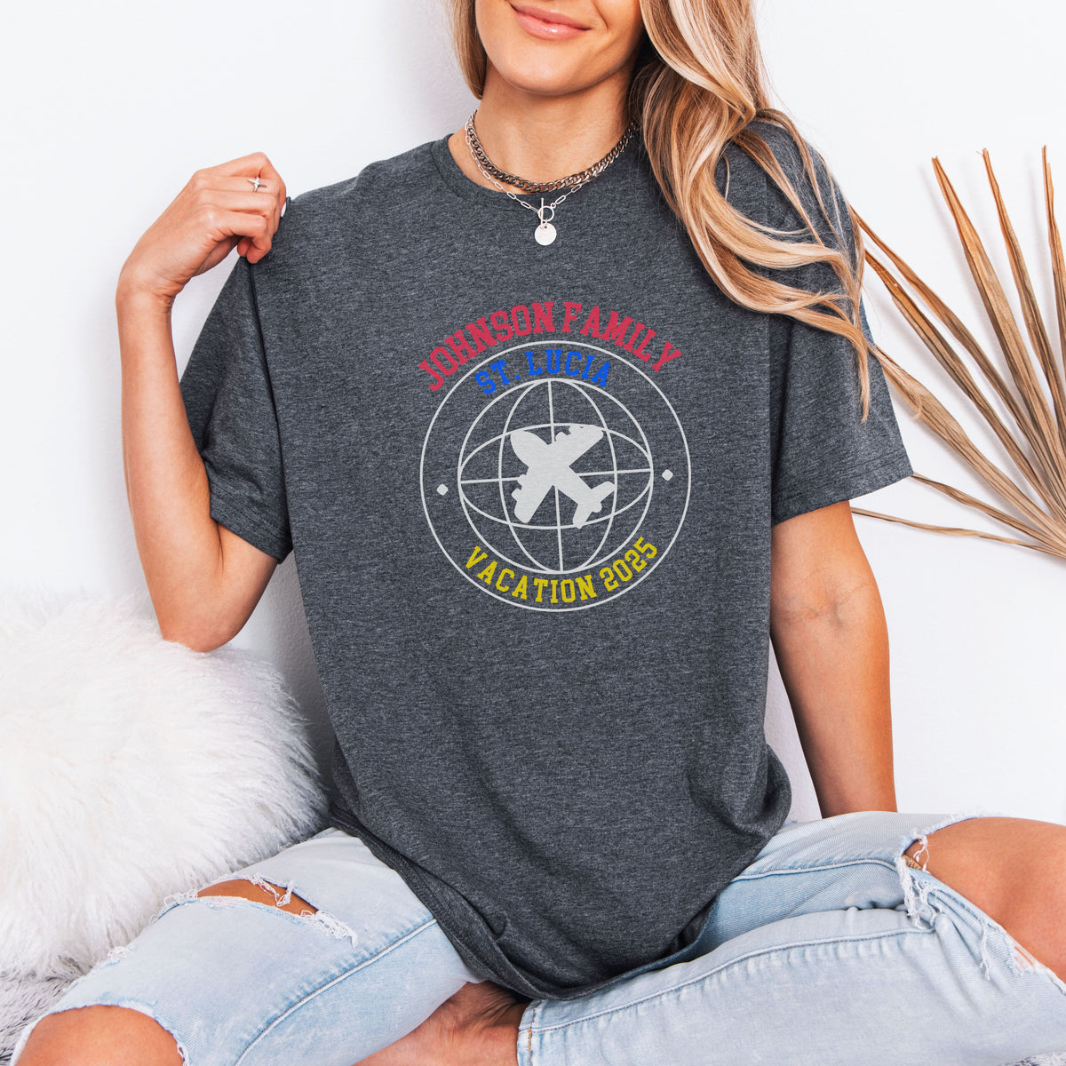 Personalized Travel Tee, Global Plane Tee, Sweatshirt, Hoodie [VF1003]